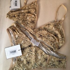 UFT or Sale - Celestial Bralette & Bloomers NWT